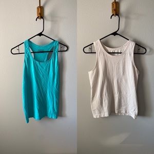 Pair of Patagonia workout tops - size S